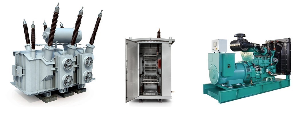 neutral grounding resistor for transformer and generator of 13.8KV system