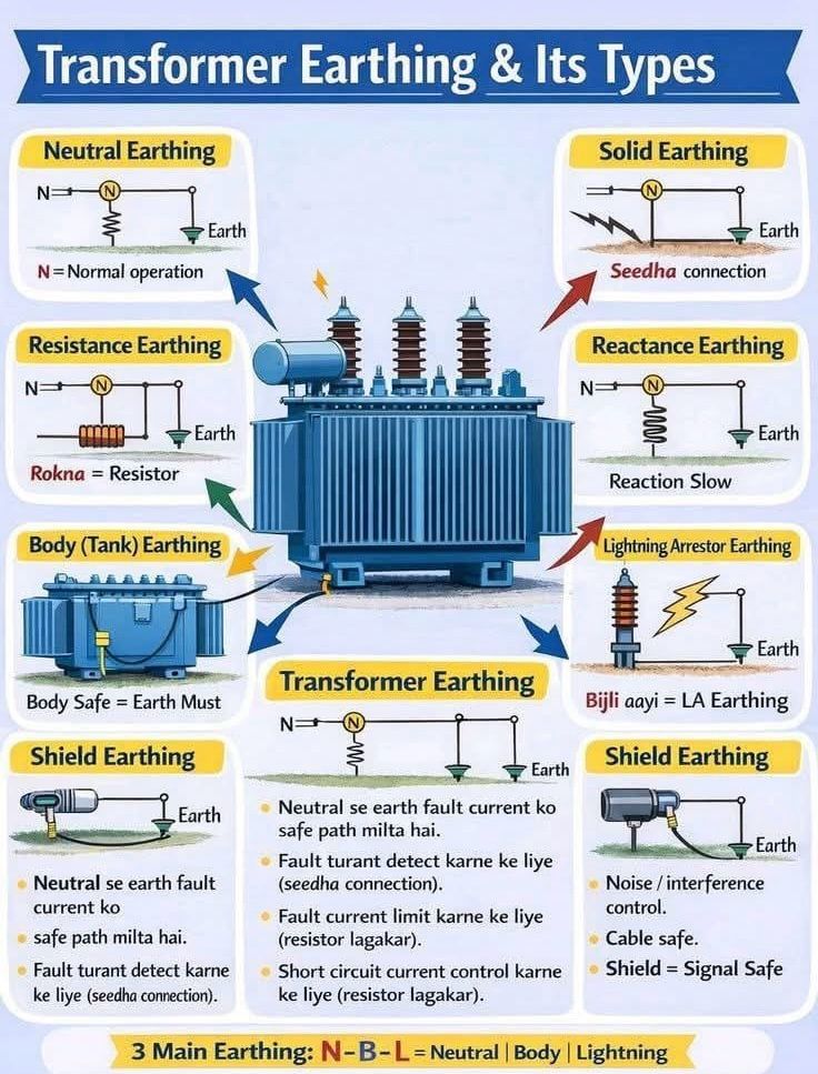 Transformer Earthing & Its Types